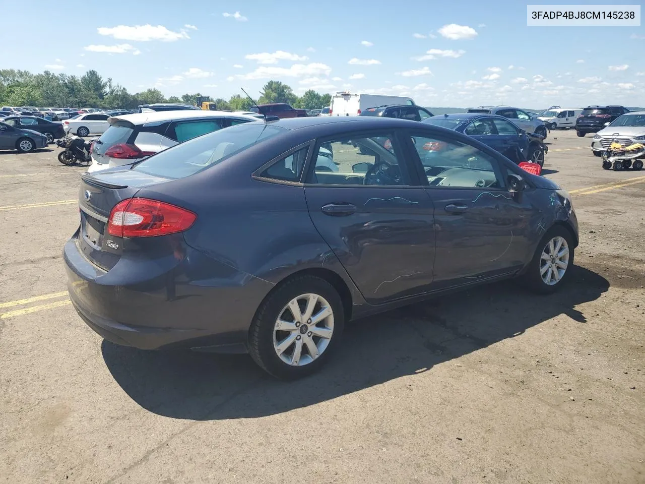 2012 Ford Fiesta Se VIN: 3FADP4BJ8CM145238 Lot: 56294954