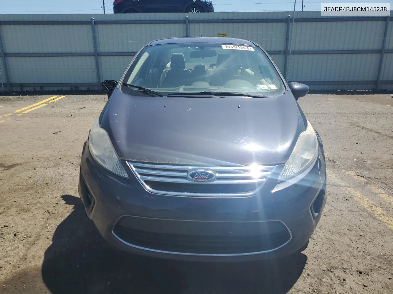 2012 Ford Fiesta Se VIN: 3FADP4BJ8CM145238 Lot: 56294954