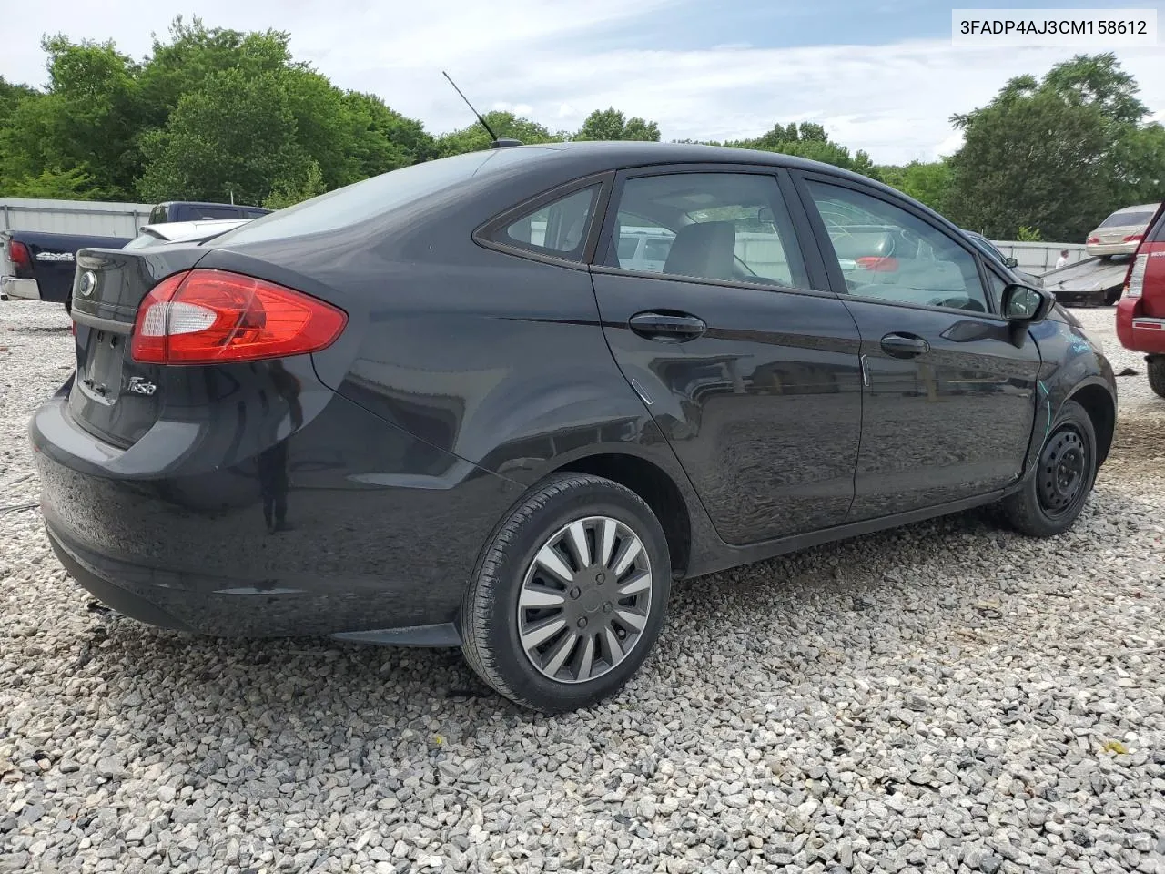 2012 Ford Fiesta S VIN: 3FADP4AJ3CM158612 Lot: 56796184