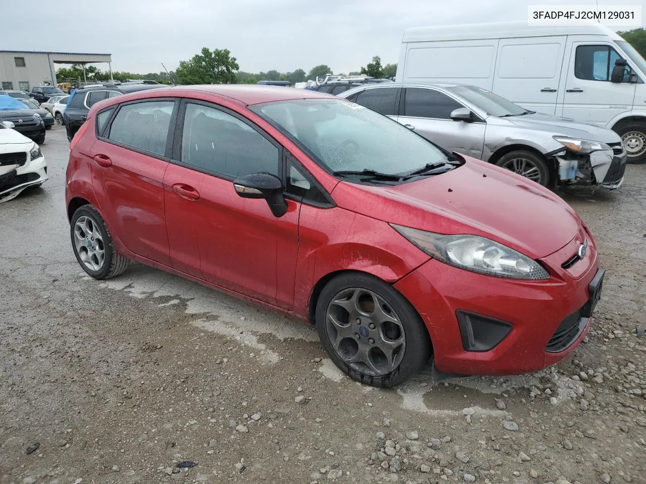 2012 Ford Fiesta Ses VIN: 3FADP4FJ2CM129031 Lot: 56933874