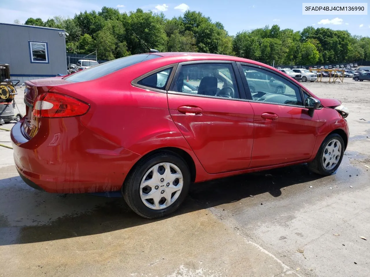 2012 Ford Fiesta Se VIN: 3FADP4BJ4CM136990 Lot: 56941794