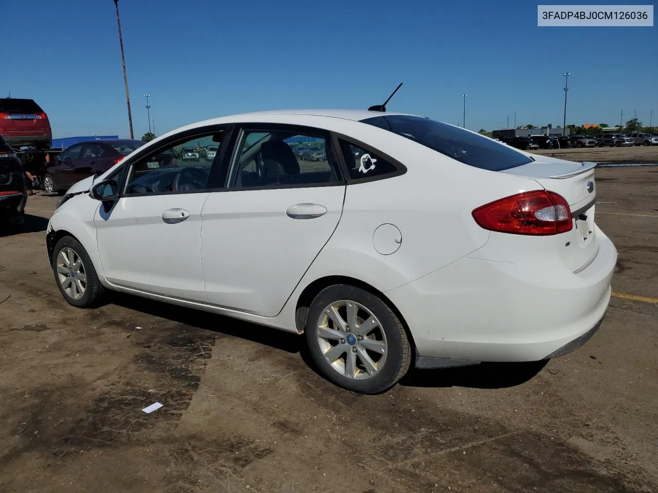 2012 Ford Fiesta Se VIN: 3FADP4BJ0CM126036 Lot: 57068764