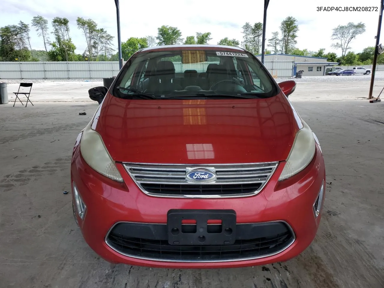 2012 Ford Fiesta Sel VIN: 3FADP4CJ8CM208272 Lot: 57441224