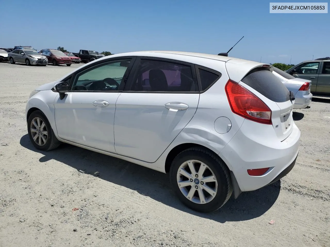 3FADP4EJXCM105853 2012 Ford Fiesta Se