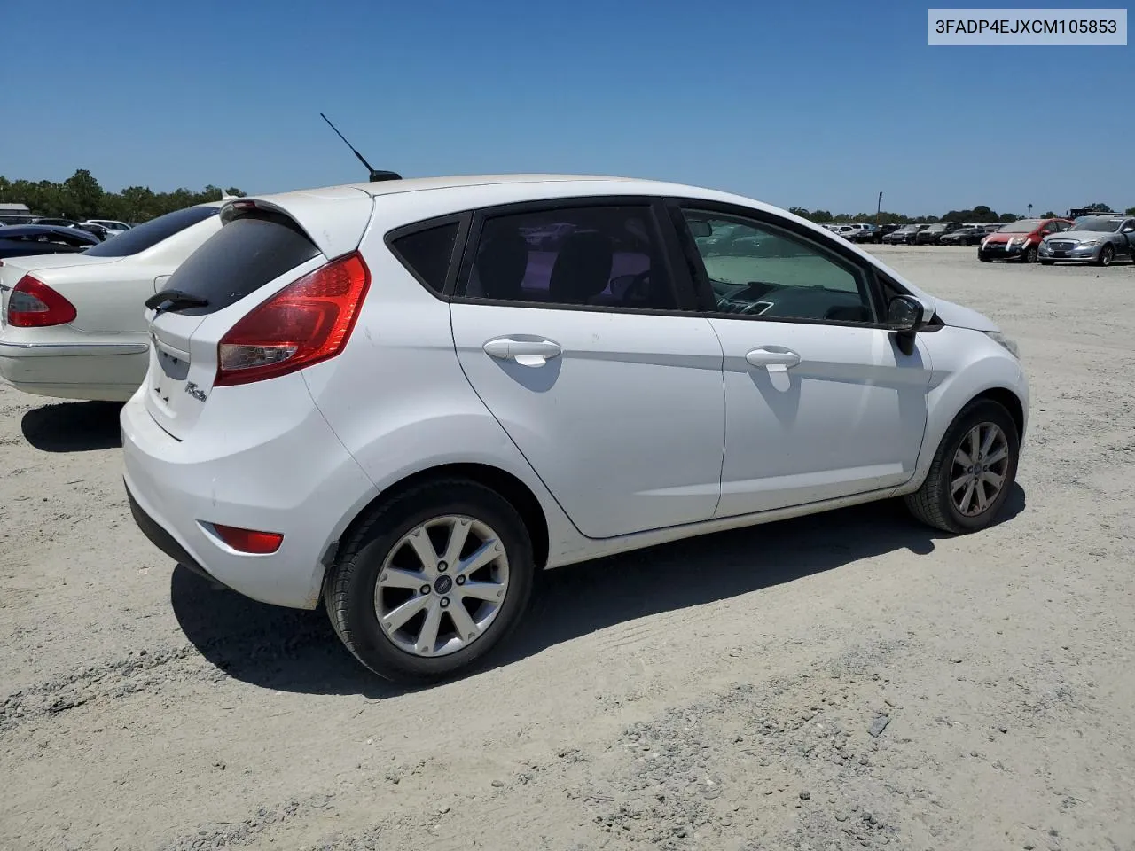 2012 Ford Fiesta Se VIN: 3FADP4EJXCM105853 Lot: 57987664