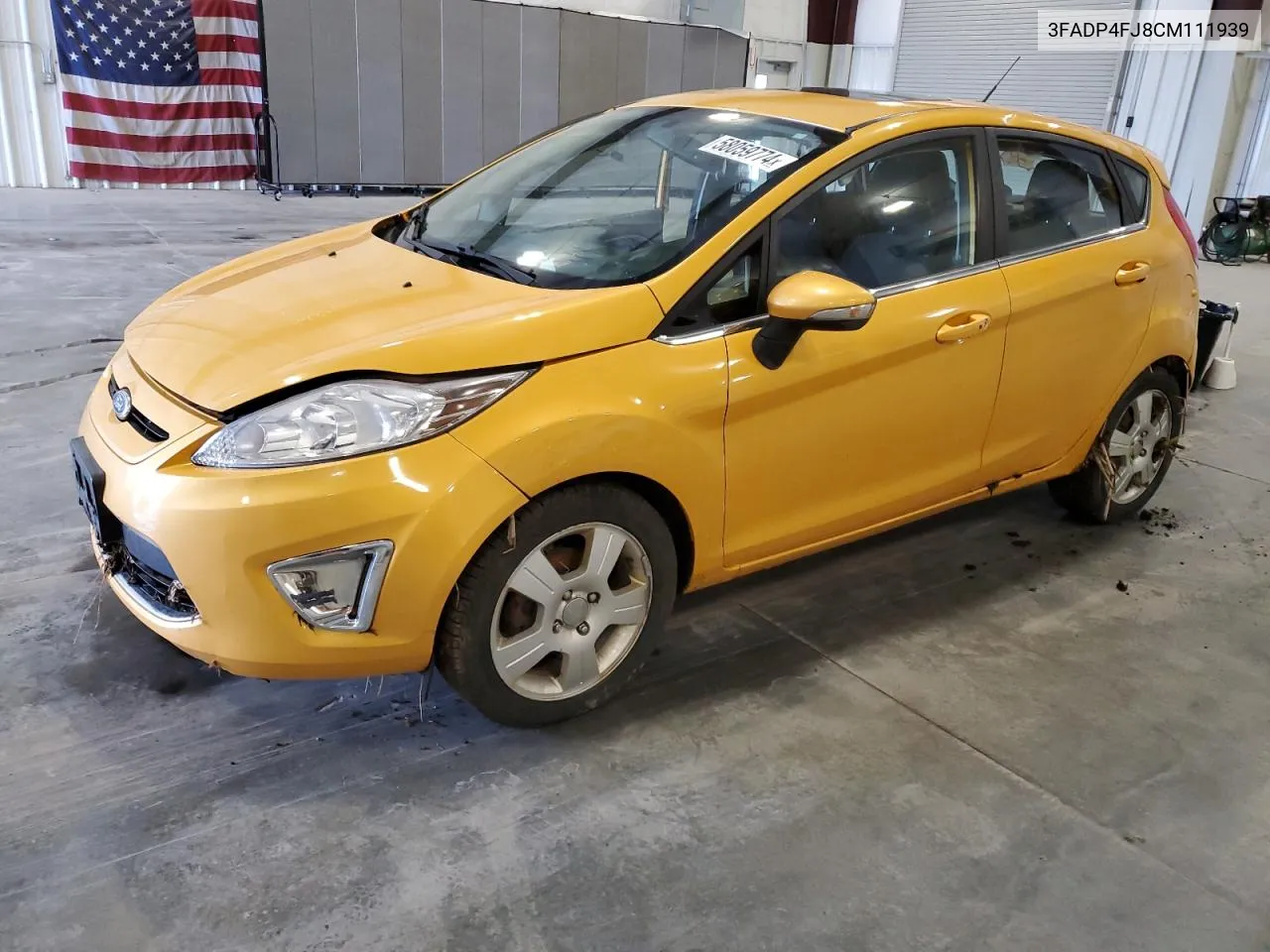 2012 Ford Fiesta Ses VIN: 3FADP4FJ8CM111939 Lot: 58059774