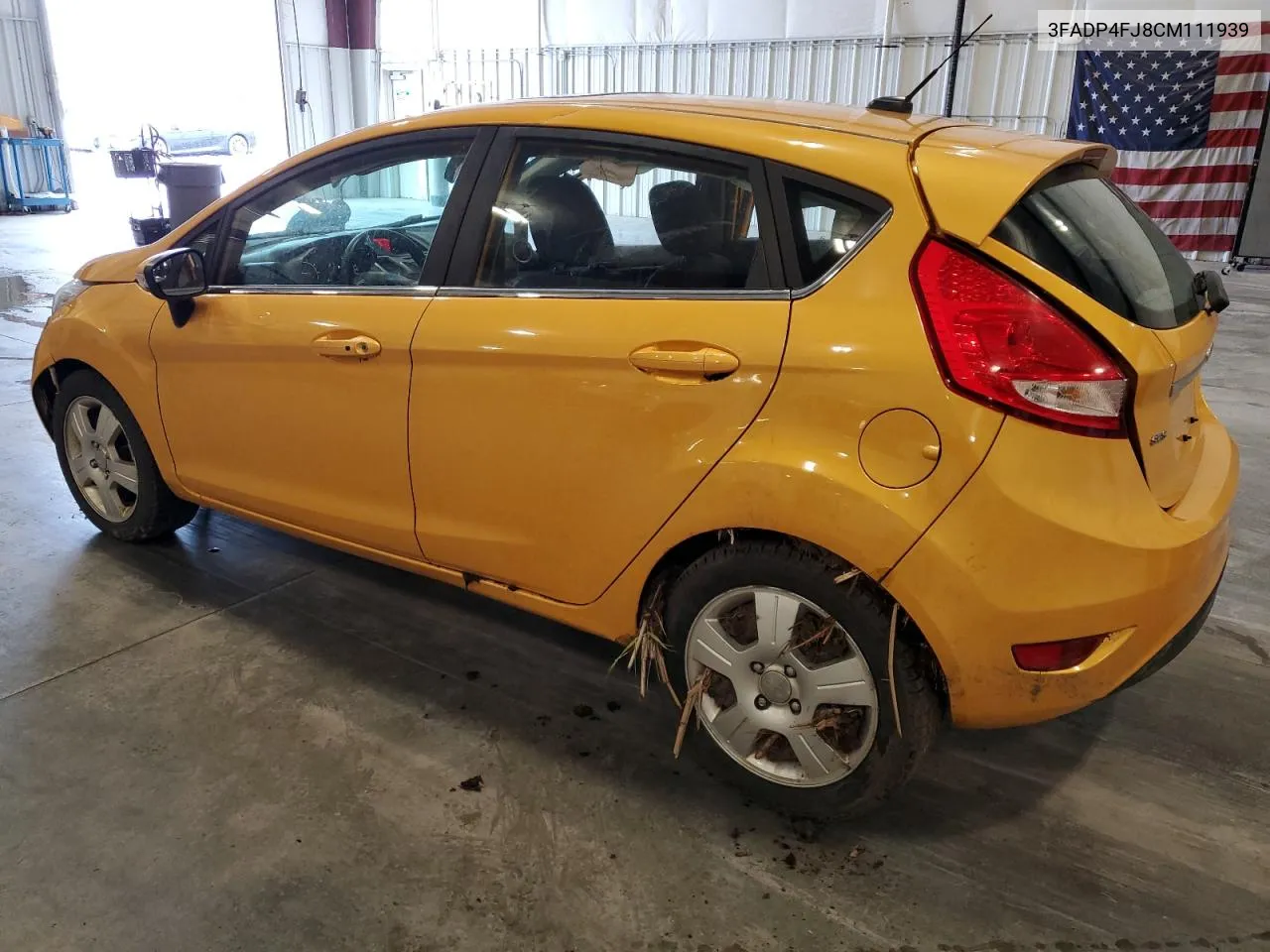 2012 Ford Fiesta Ses VIN: 3FADP4FJ8CM111939 Lot: 58059774