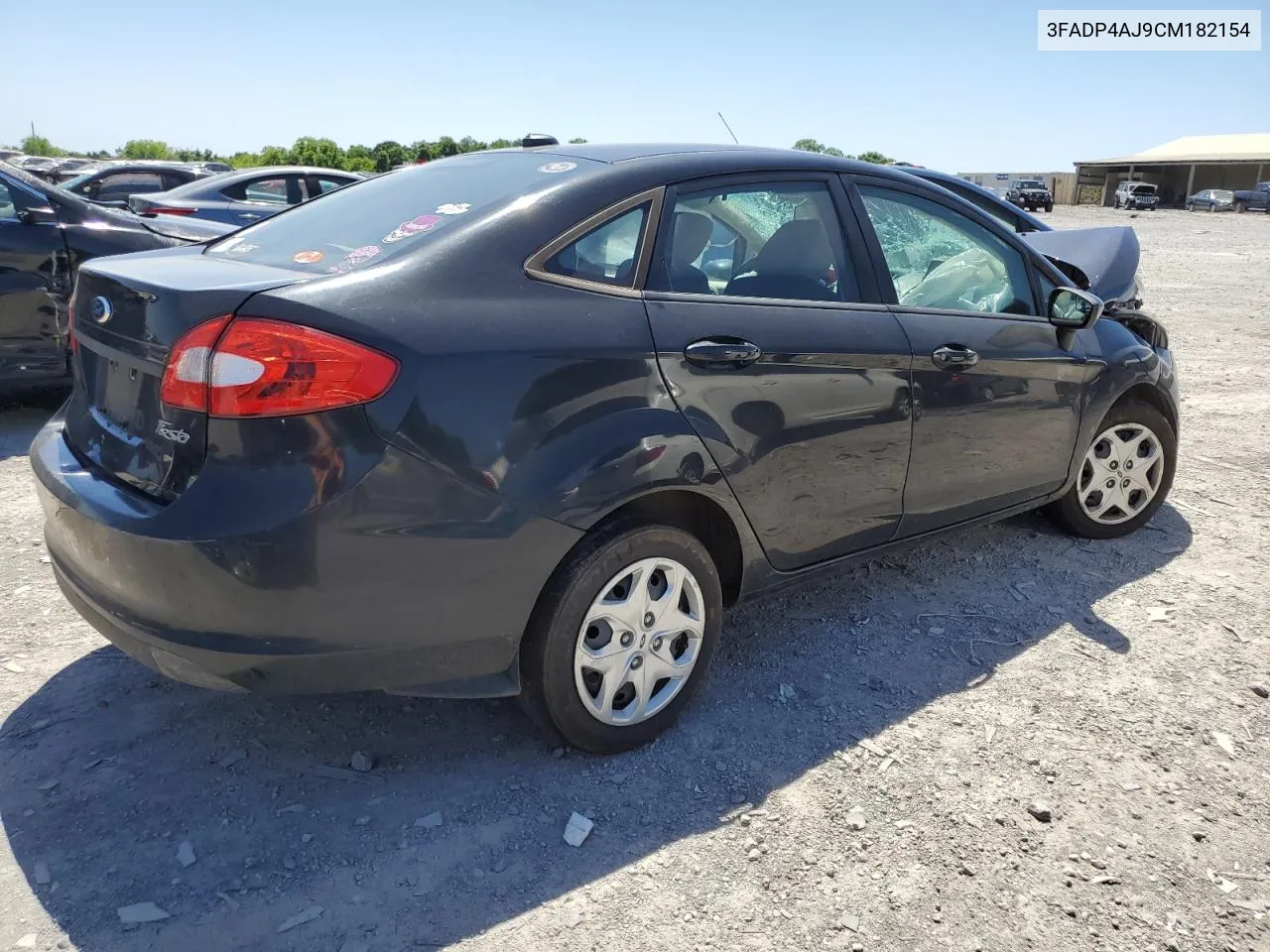 2012 Ford Fiesta S VIN: 3FADP4AJ9CM182154 Lot: 58097834