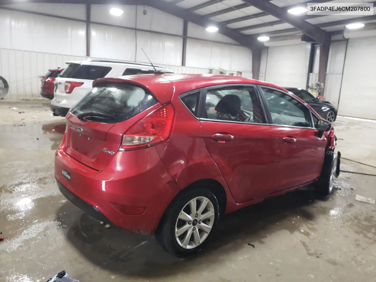 2012 Ford Fiesta Se VIN: 3FADP4EJ6CM207800 Lot: 58349914