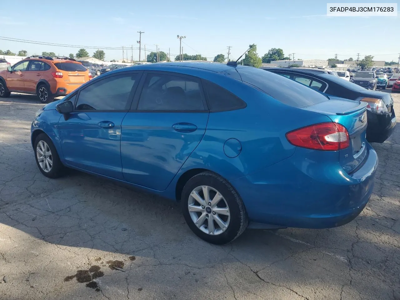 2012 Ford Fiesta Se VIN: 3FADP4BJ3CM176283 Lot: 58621064