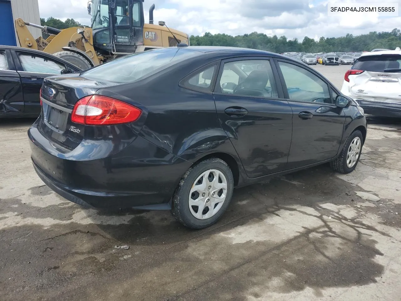 2012 Ford Fiesta S VIN: 3FADP4AJ3CM155855 Lot: 58656314