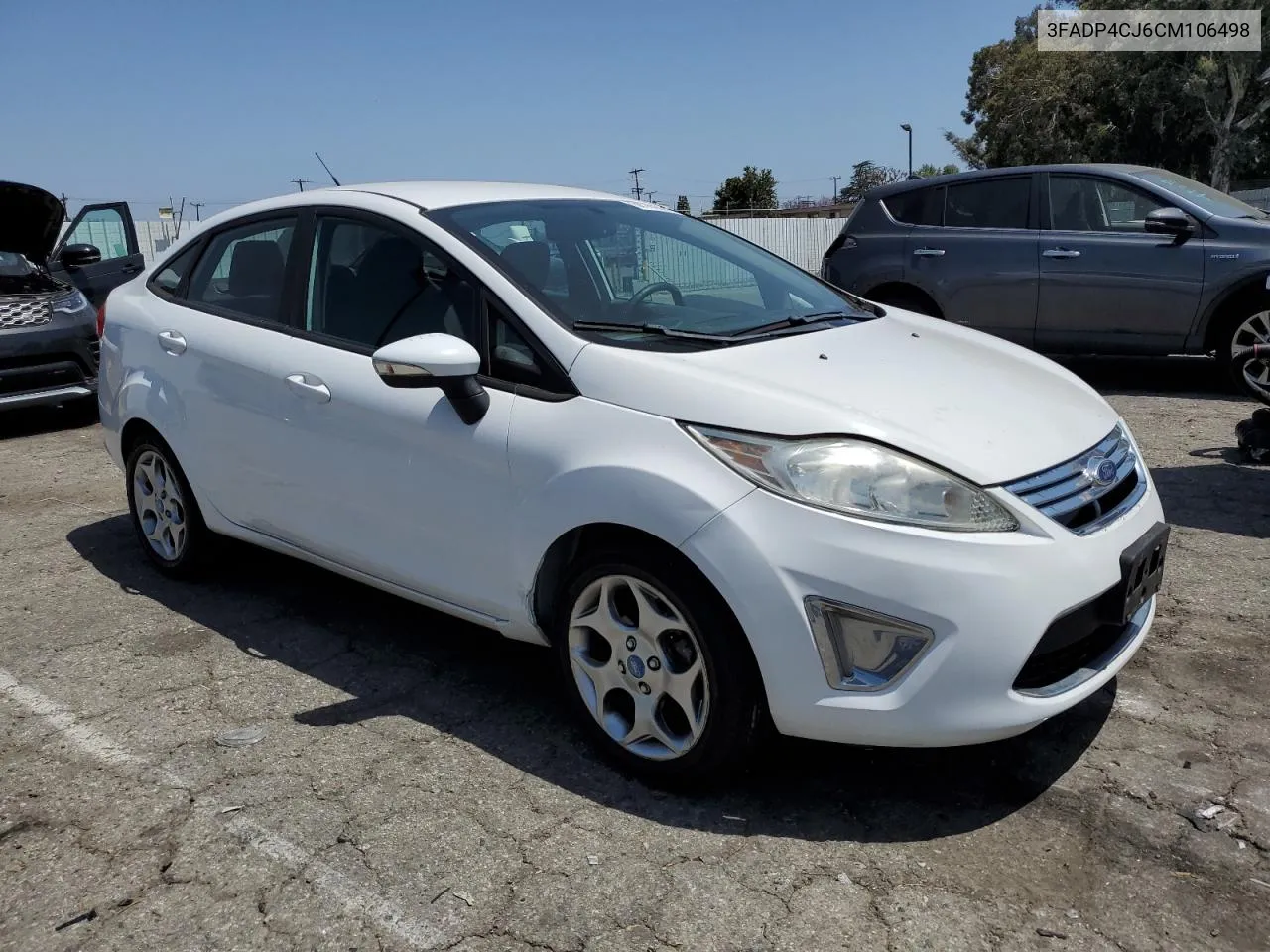 2012 Ford Fiesta Sel VIN: 3FADP4CJ6CM106498 Lot: 58782584