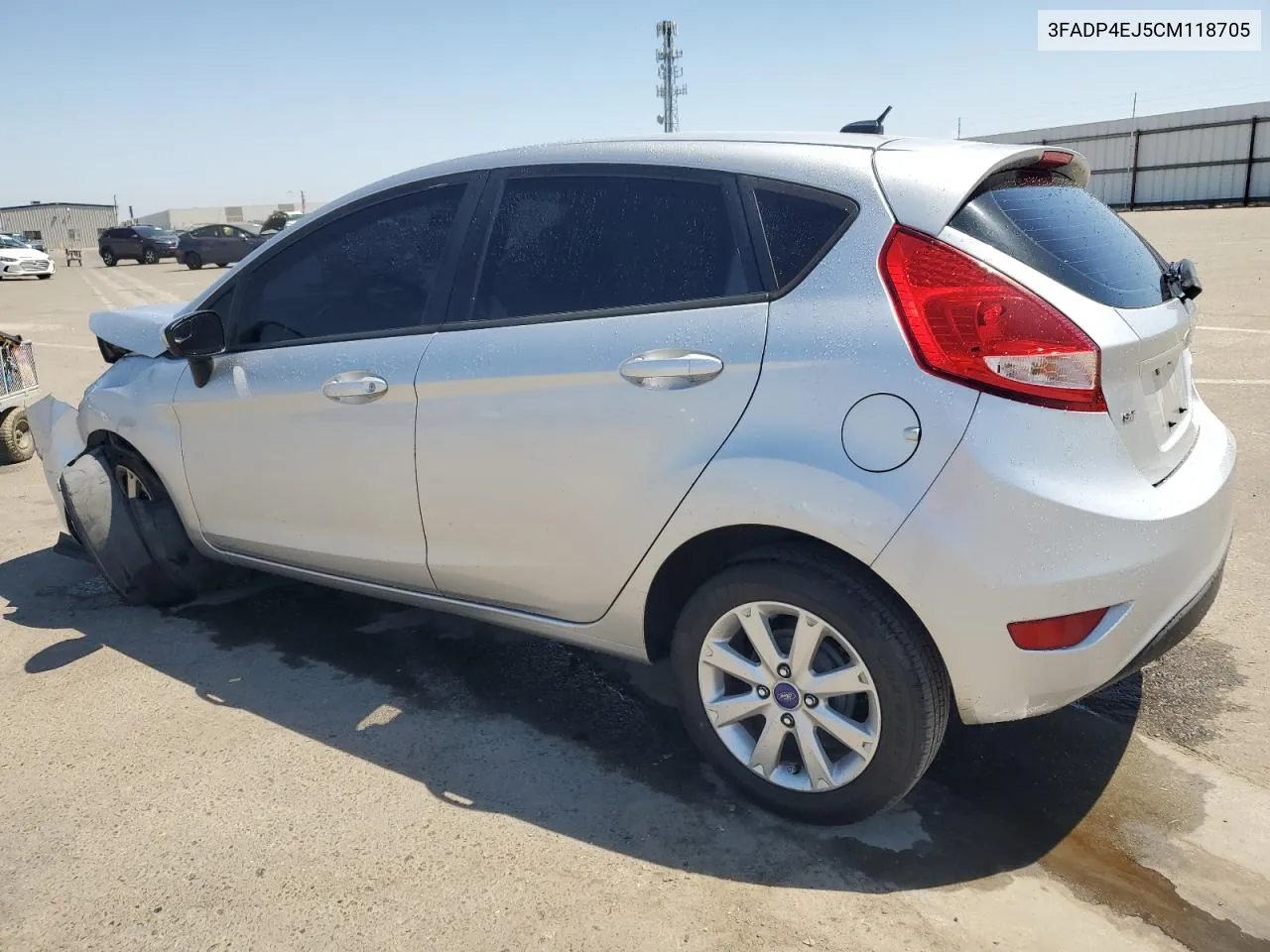 2012 Ford Fiesta Se VIN: 3FADP4EJ5CM118705 Lot: 58895704