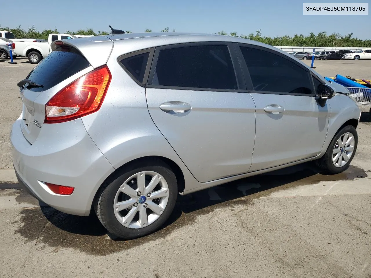 2012 Ford Fiesta Se VIN: 3FADP4EJ5CM118705 Lot: 58895704