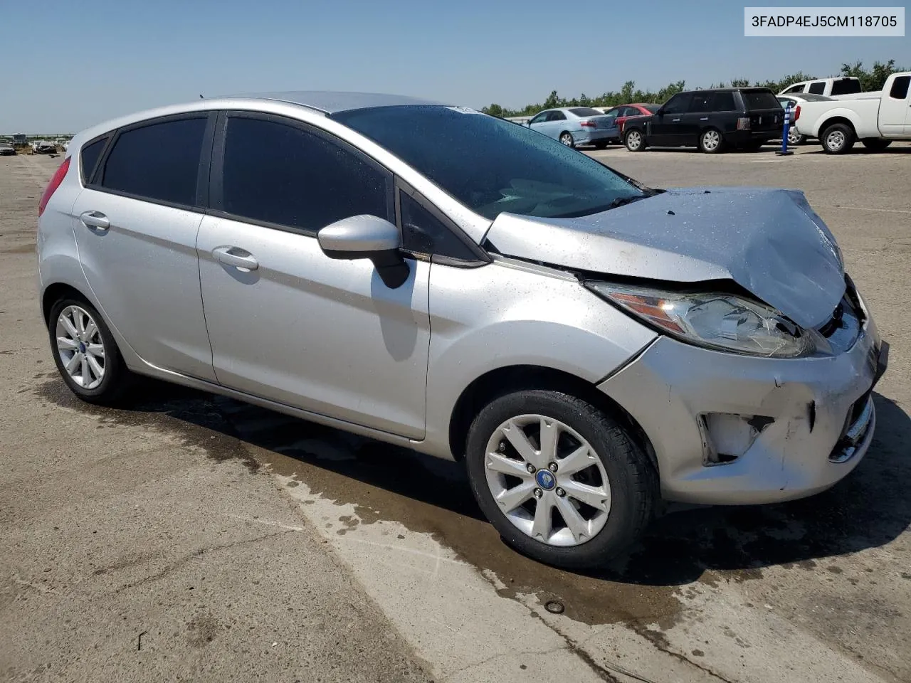 2012 Ford Fiesta Se VIN: 3FADP4EJ5CM118705 Lot: 58895704