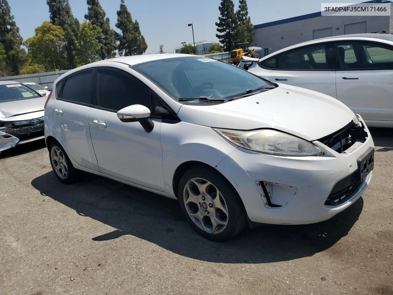 2012 Ford Fiesta Ses VIN: 3FADP4FJ5CM171466 Lot: 59350144