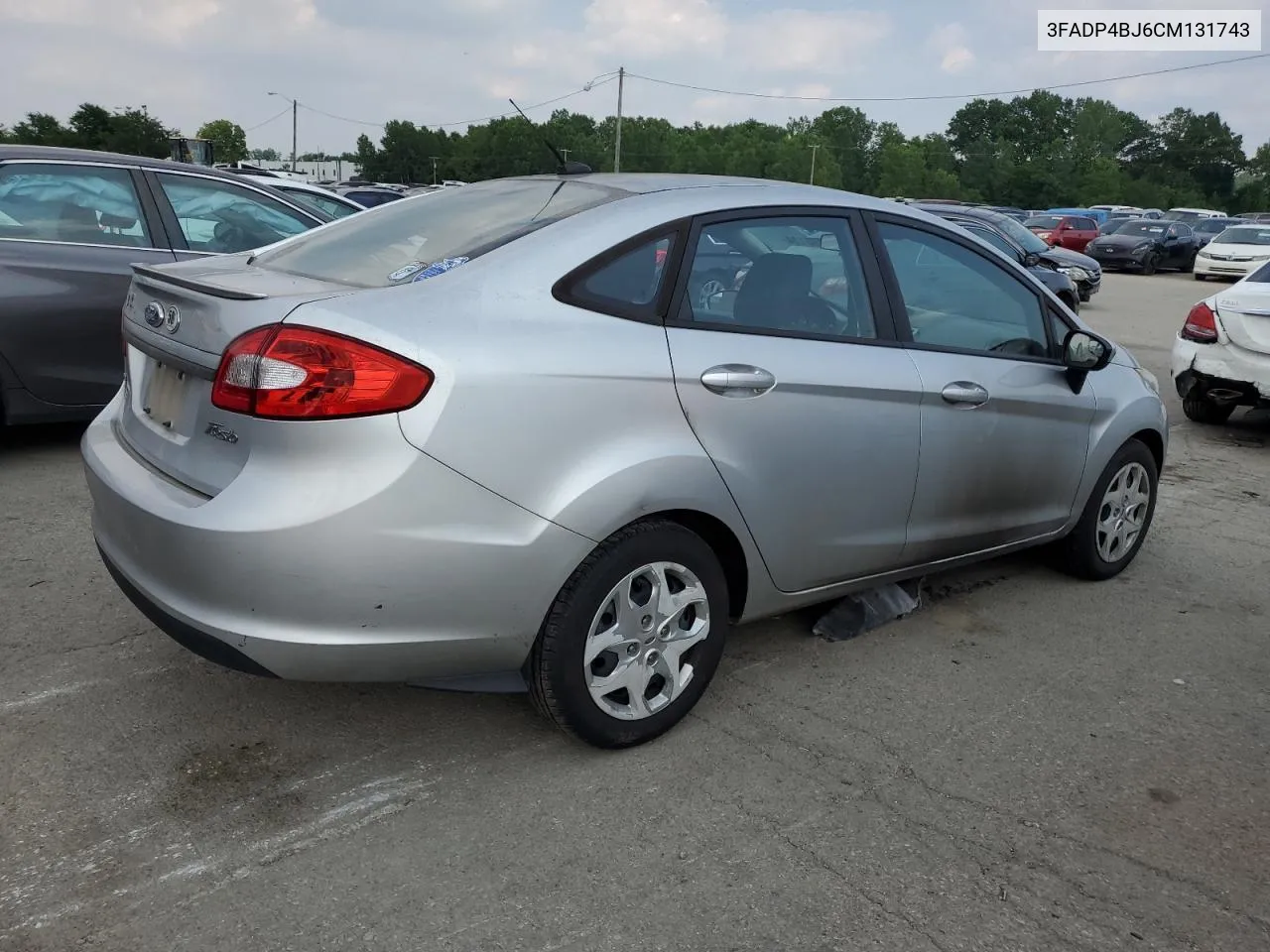 2012 Ford Fiesta Se VIN: 3FADP4BJ6CM131743 Lot: 59773124