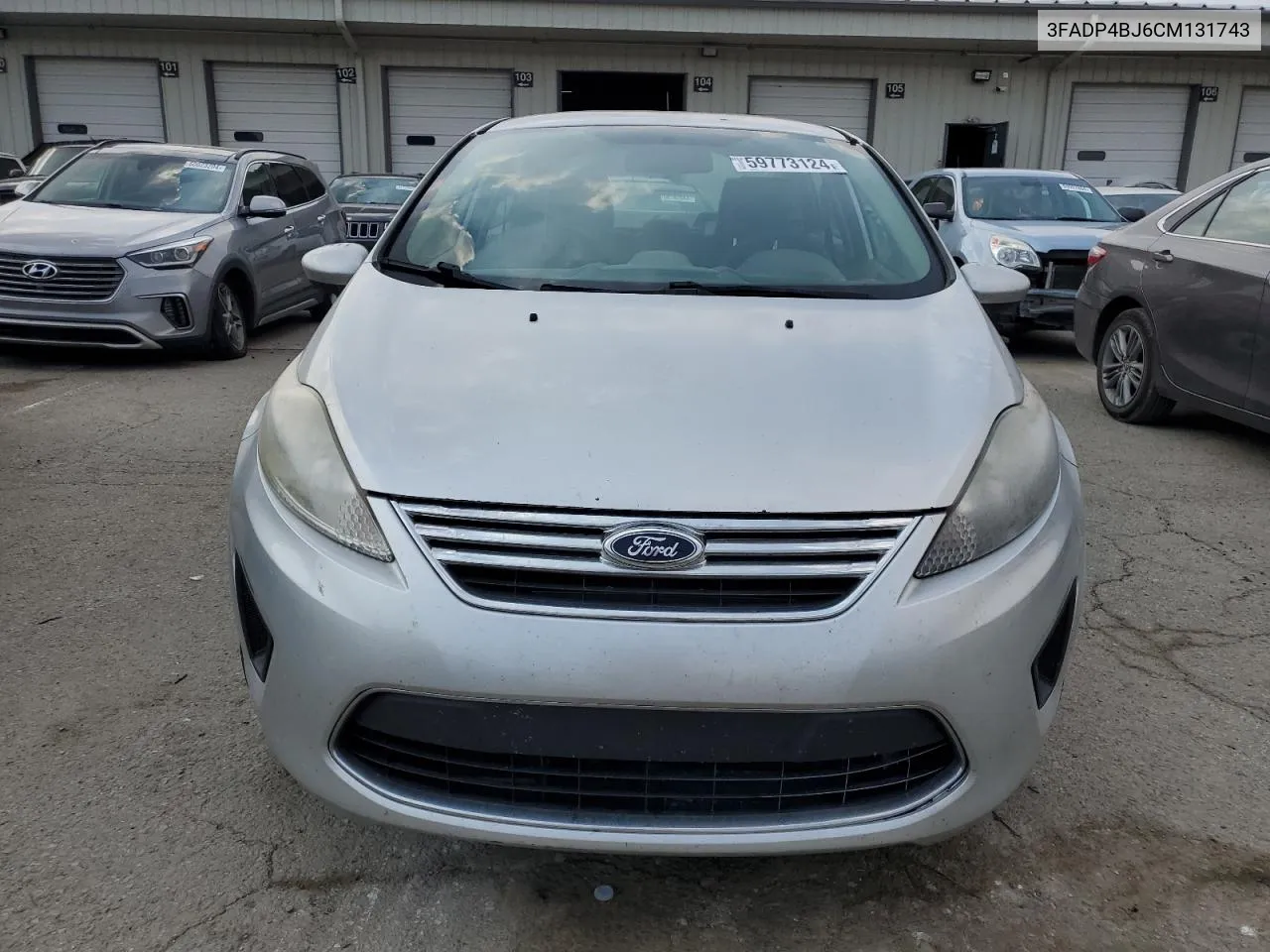 2012 Ford Fiesta Se VIN: 3FADP4BJ6CM131743 Lot: 59773124