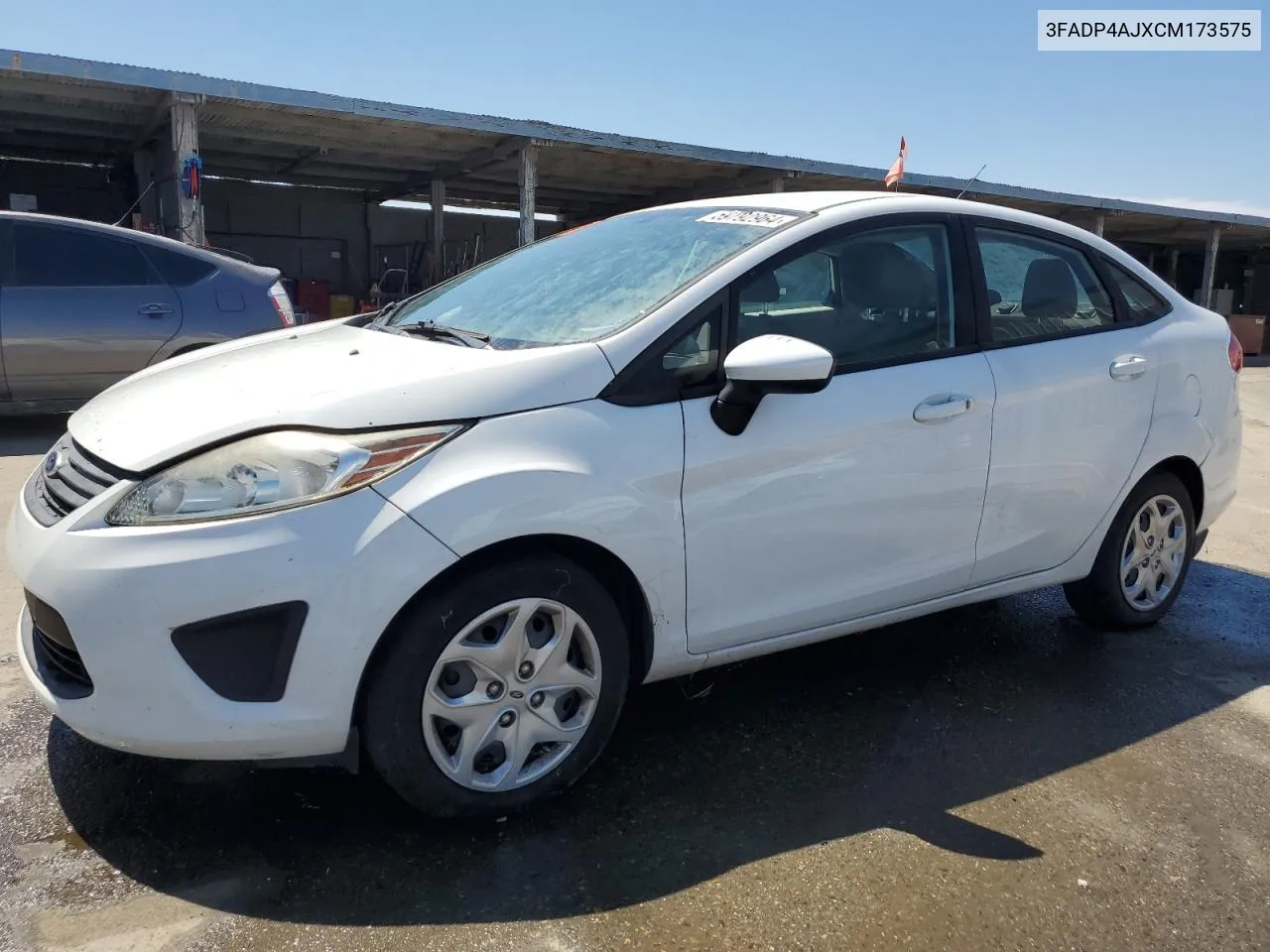 2012 Ford Fiesta S VIN: 3FADP4AJXCM173575 Lot: 59792964