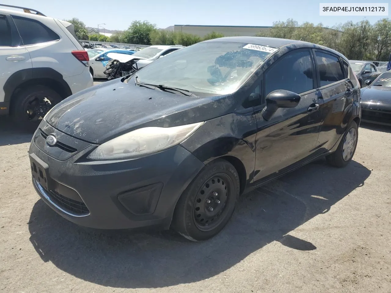 2012 Ford Fiesta Se VIN: 3FADP4EJ1CM112173 Lot: 59963624