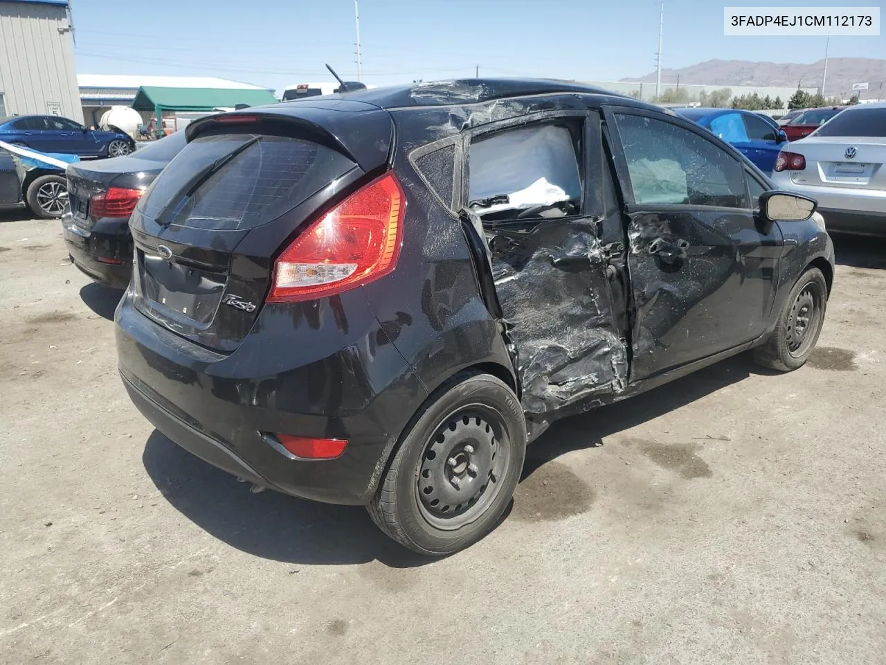 2012 Ford Fiesta Se VIN: 3FADP4EJ1CM112173 Lot: 59963624