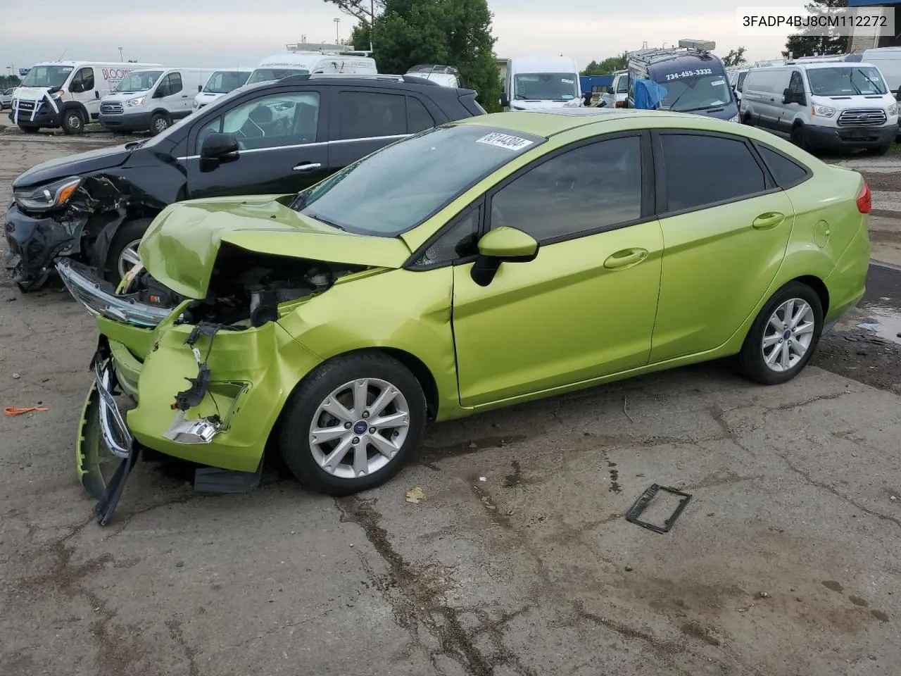 2012 Ford Fiesta Se VIN: 3FADP4BJ8CM112272 Lot: 60144304