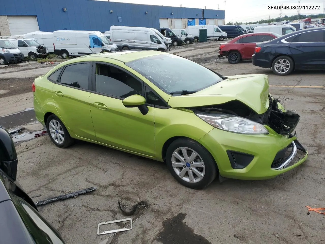 2012 Ford Fiesta Se VIN: 3FADP4BJ8CM112272 Lot: 60144304