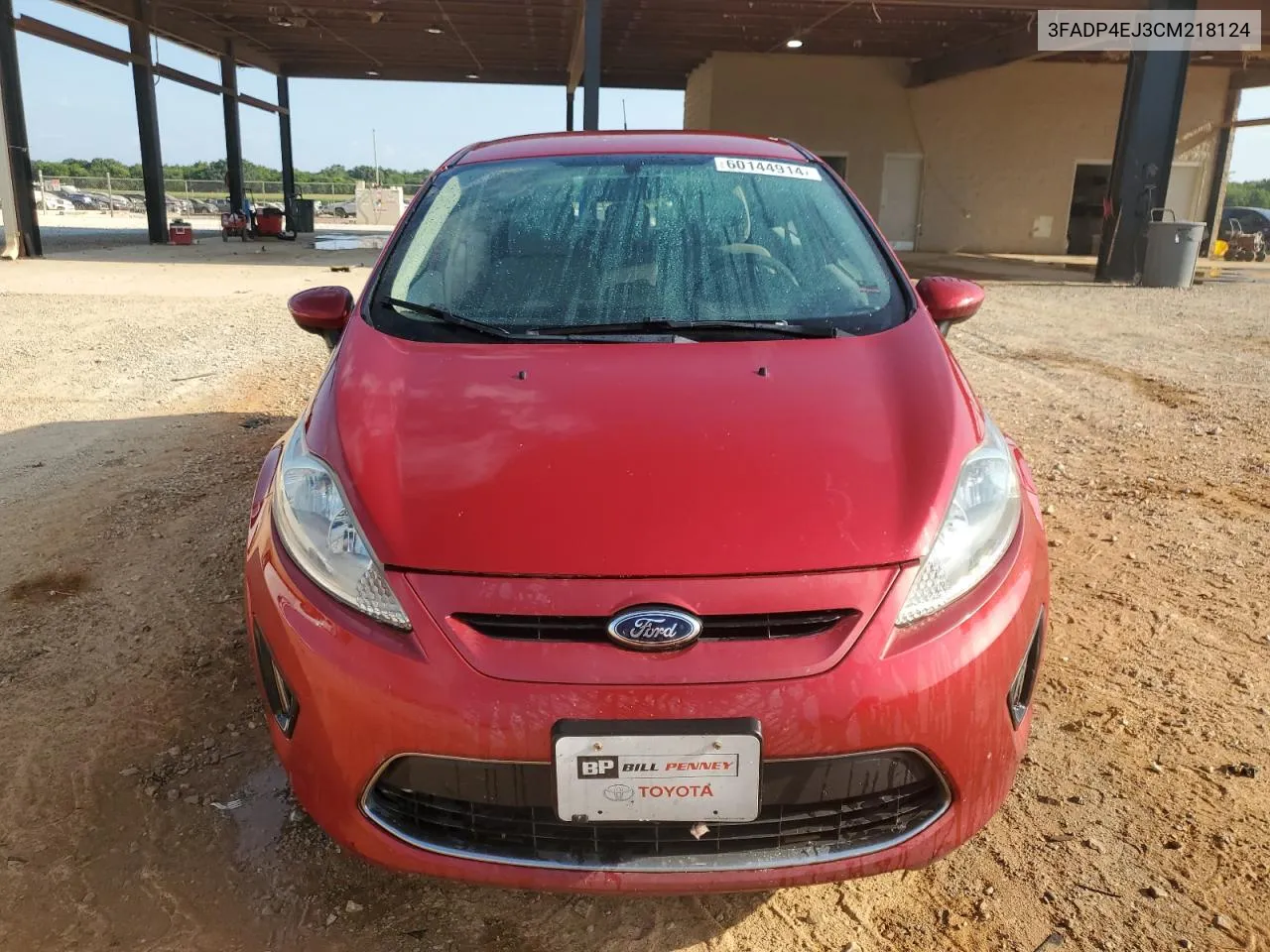 2012 Ford Fiesta Se VIN: 3FADP4EJ3CM218124 Lot: 60144914