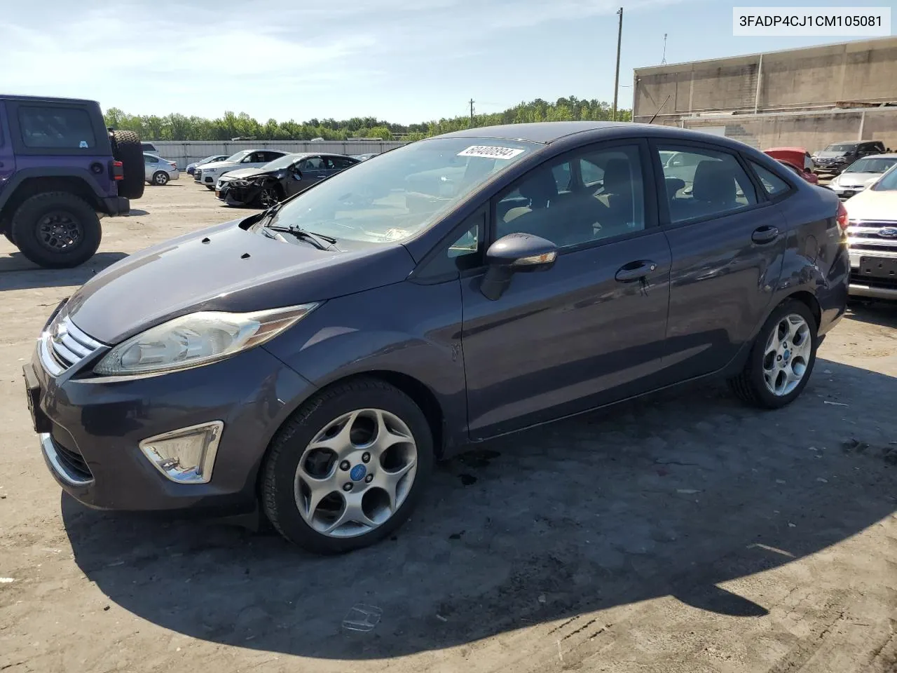 2012 Ford Fiesta Sel VIN: 3FADP4CJ1CM105081 Lot: 60400894