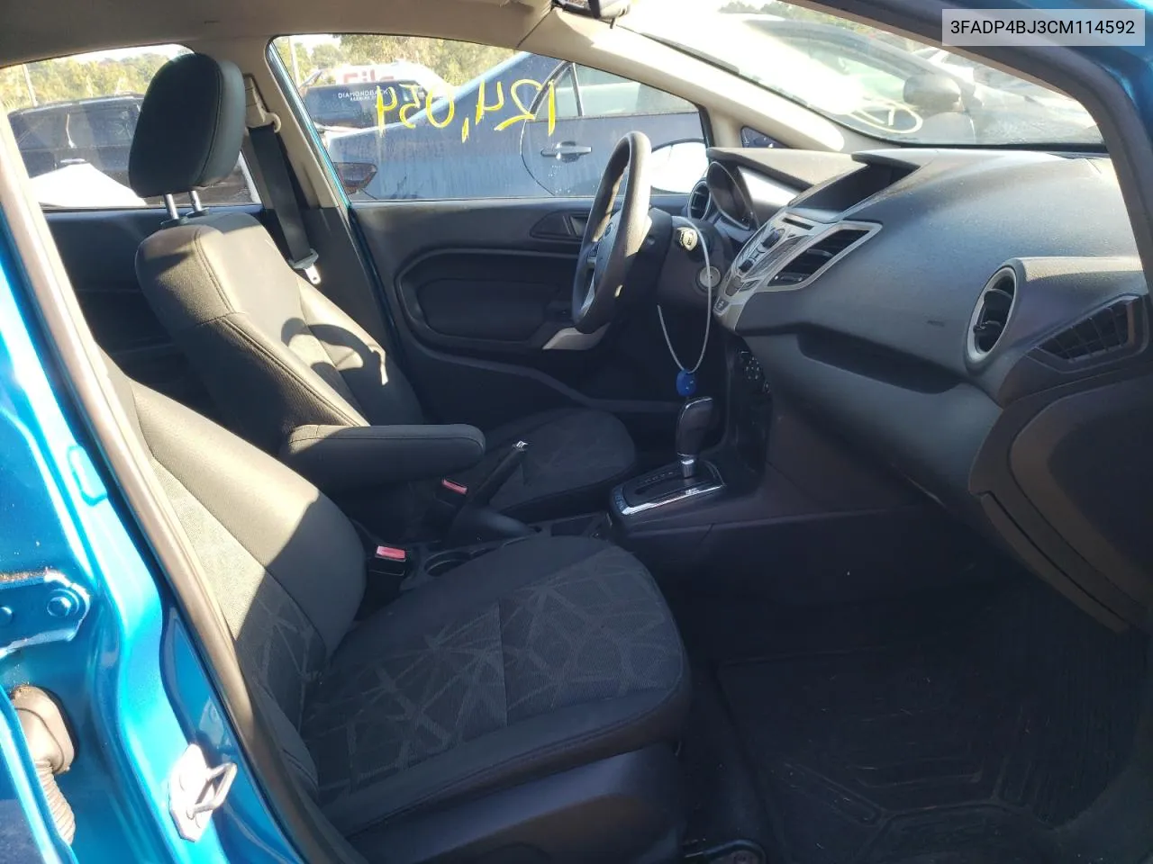 3FADP4BJ3CM114592 2012 Ford Fiesta Se