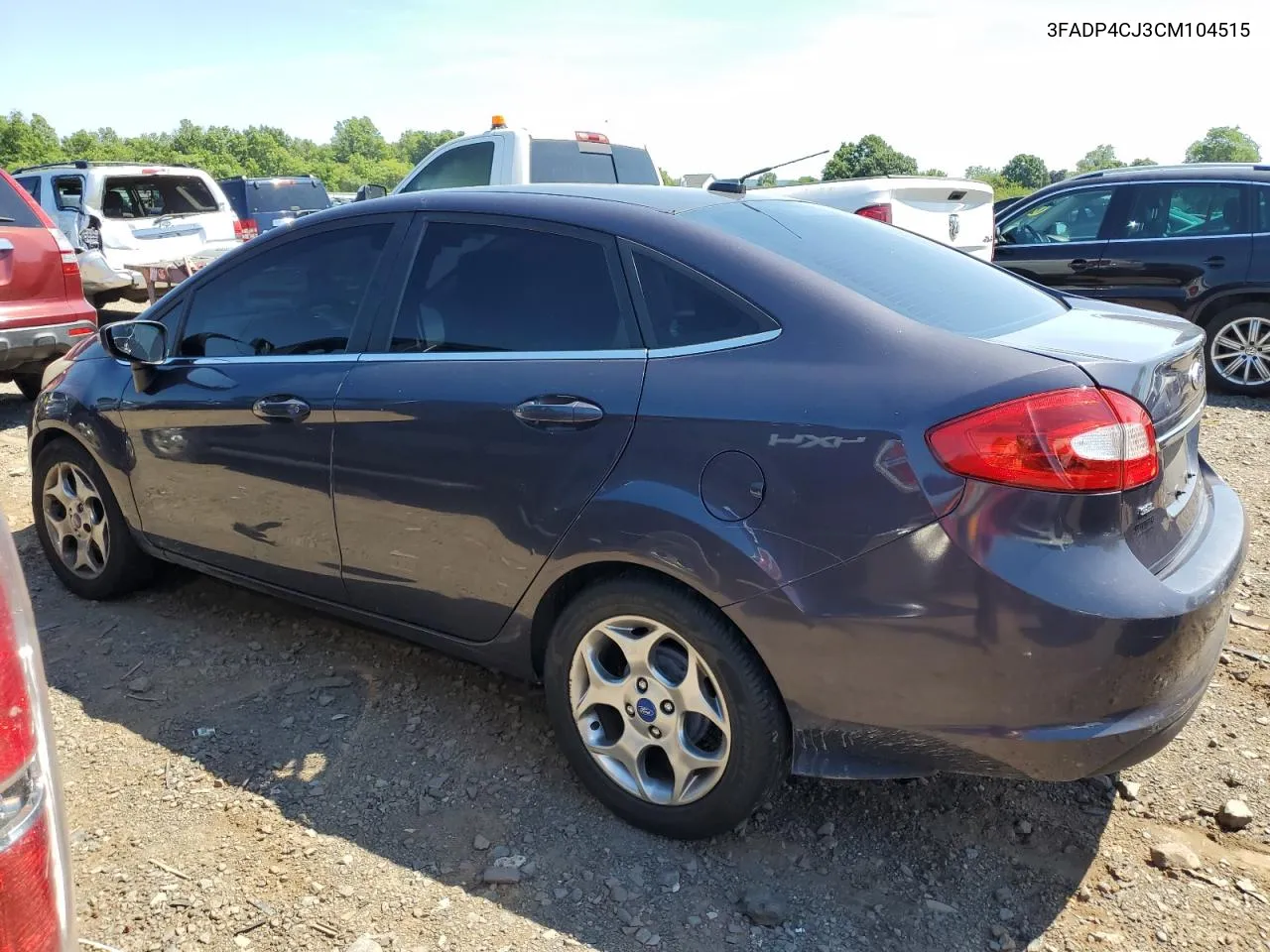 2012 Ford Fiesta Sel VIN: 3FADP4CJ3CM104515 Lot: 61071464