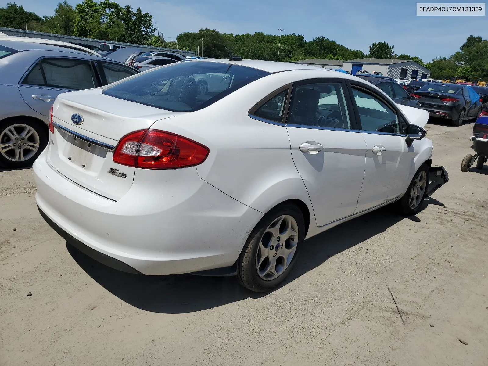 2012 Ford Fiesta Sel VIN: 3FADP4CJ7CM131359 Lot: 61538884