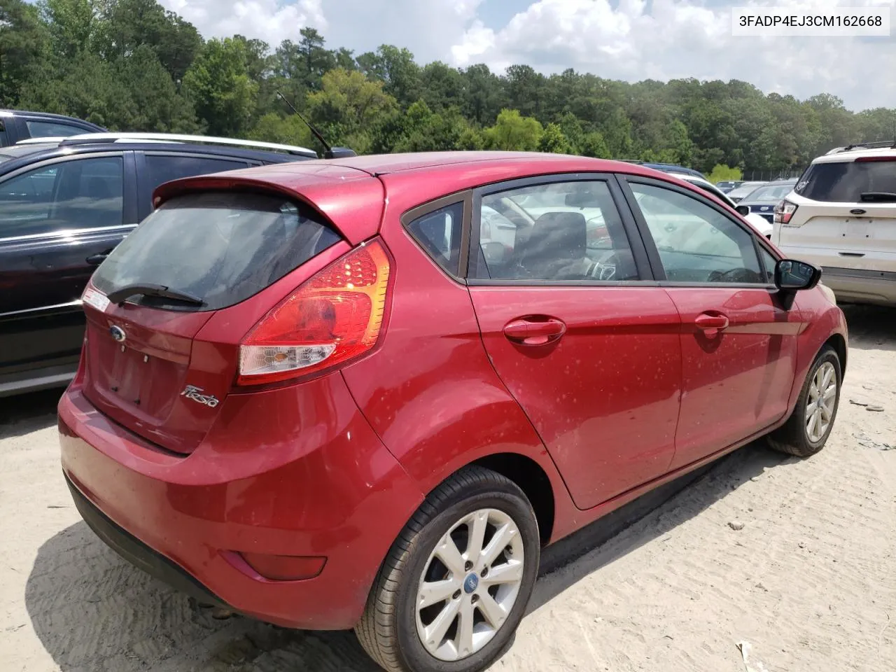 2012 Ford Fiesta Se VIN: 3FADP4EJ3CM162668 Lot: 61819194