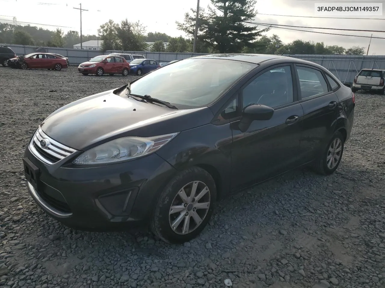 2012 Ford Fiesta Se VIN: 3FADP4BJ3CM149357 Lot: 62073894