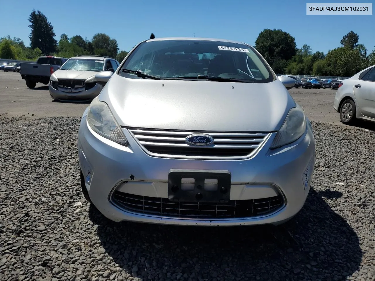 3FADP4AJ3CM102931 2012 Ford Fiesta S