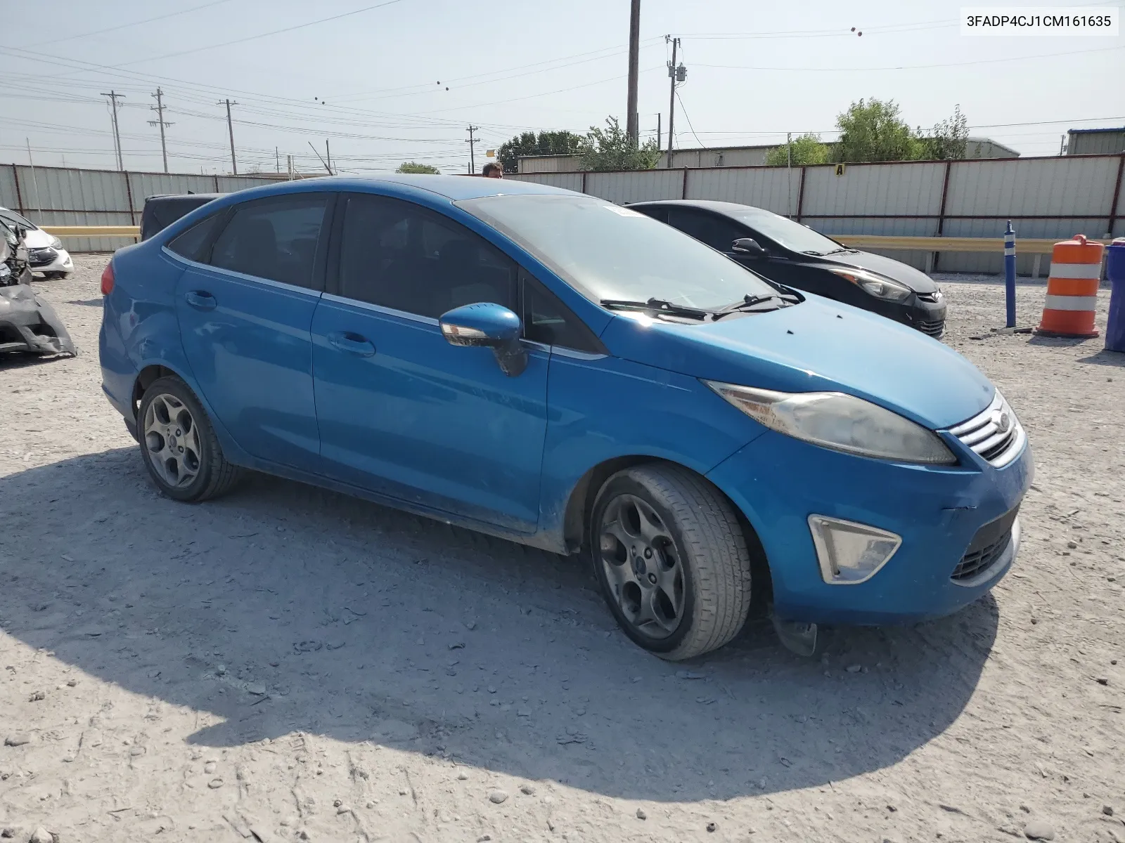 2012 Ford Fiesta Sel VIN: 3FADP4CJ1CM161635 Lot: 62838864