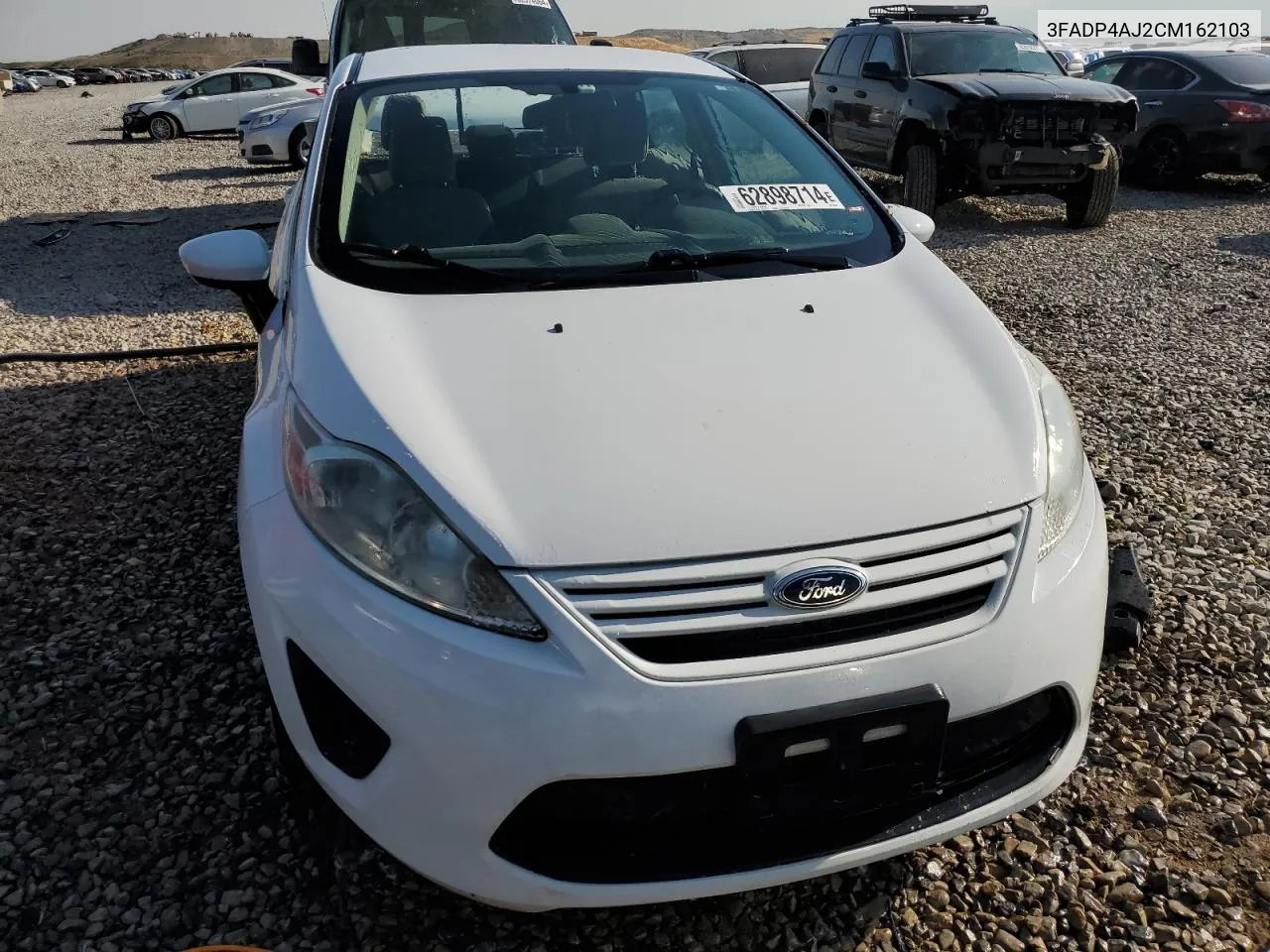 2012 Ford Fiesta S VIN: 3FADP4AJ2CM162103 Lot: 62898714