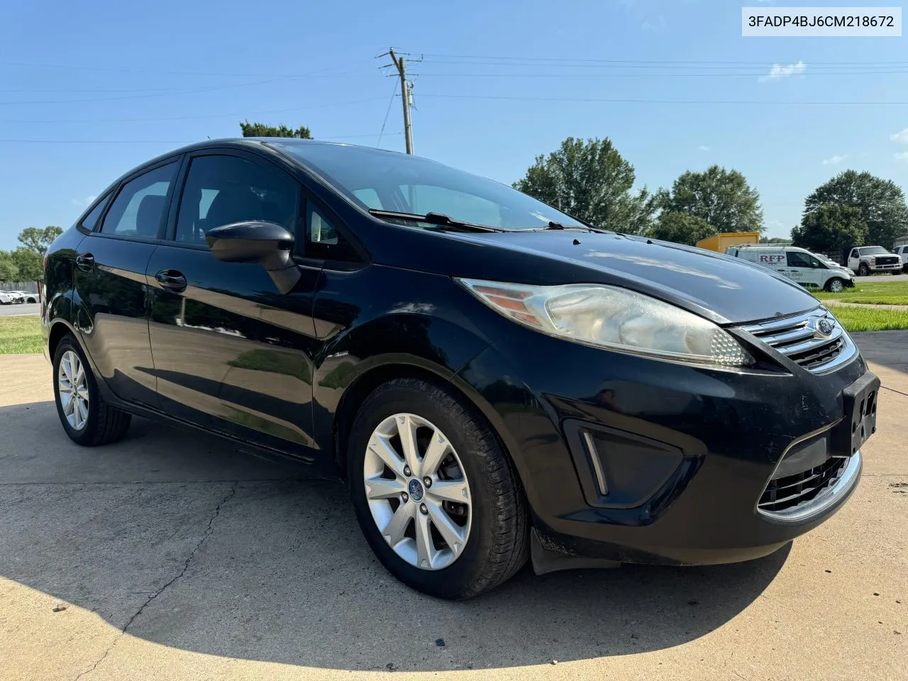 2012 Ford Fiesta Se VIN: 3FADP4BJ6CM218672 Lot: 63553534