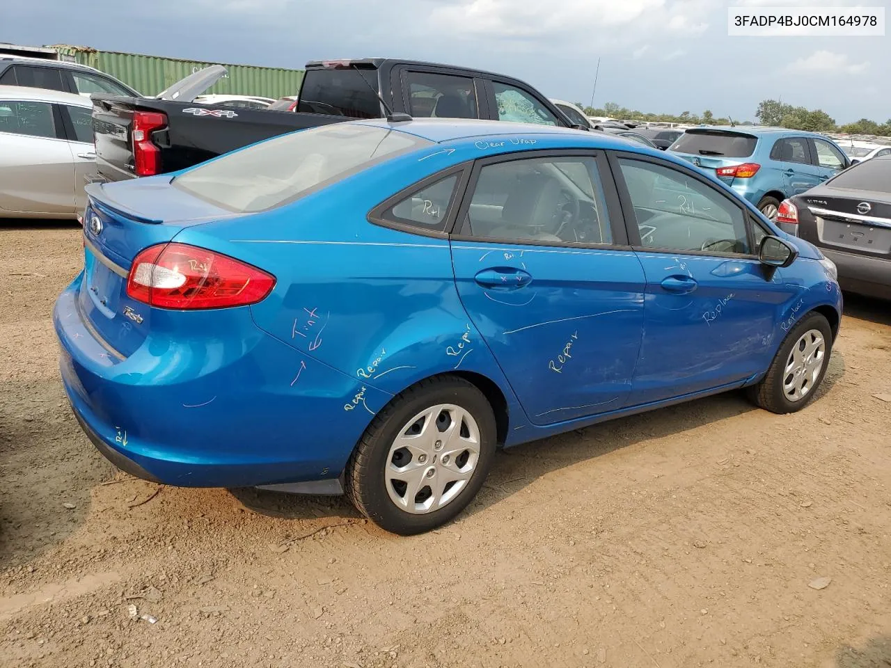 3FADP4BJ0CM164978 2012 Ford Fiesta Se