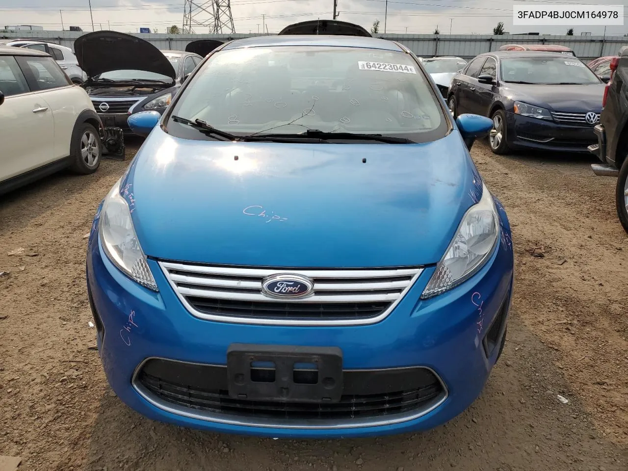 2012 Ford Fiesta Se VIN: 3FADP4BJ0CM164978 Lot: 64223044