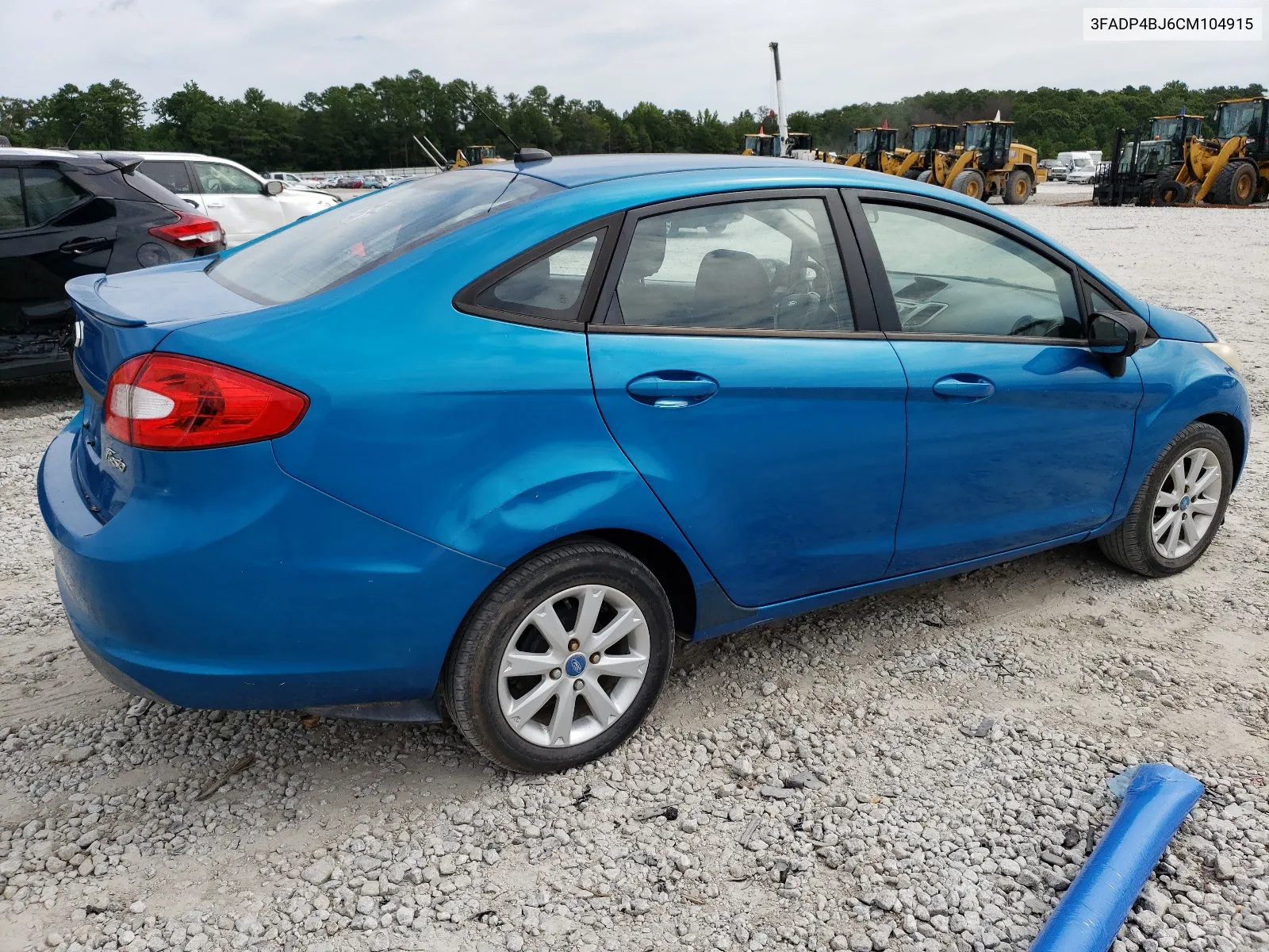 2012 Ford Fiesta Se VIN: 3FADP4BJ6CM104915 Lot: 65035504