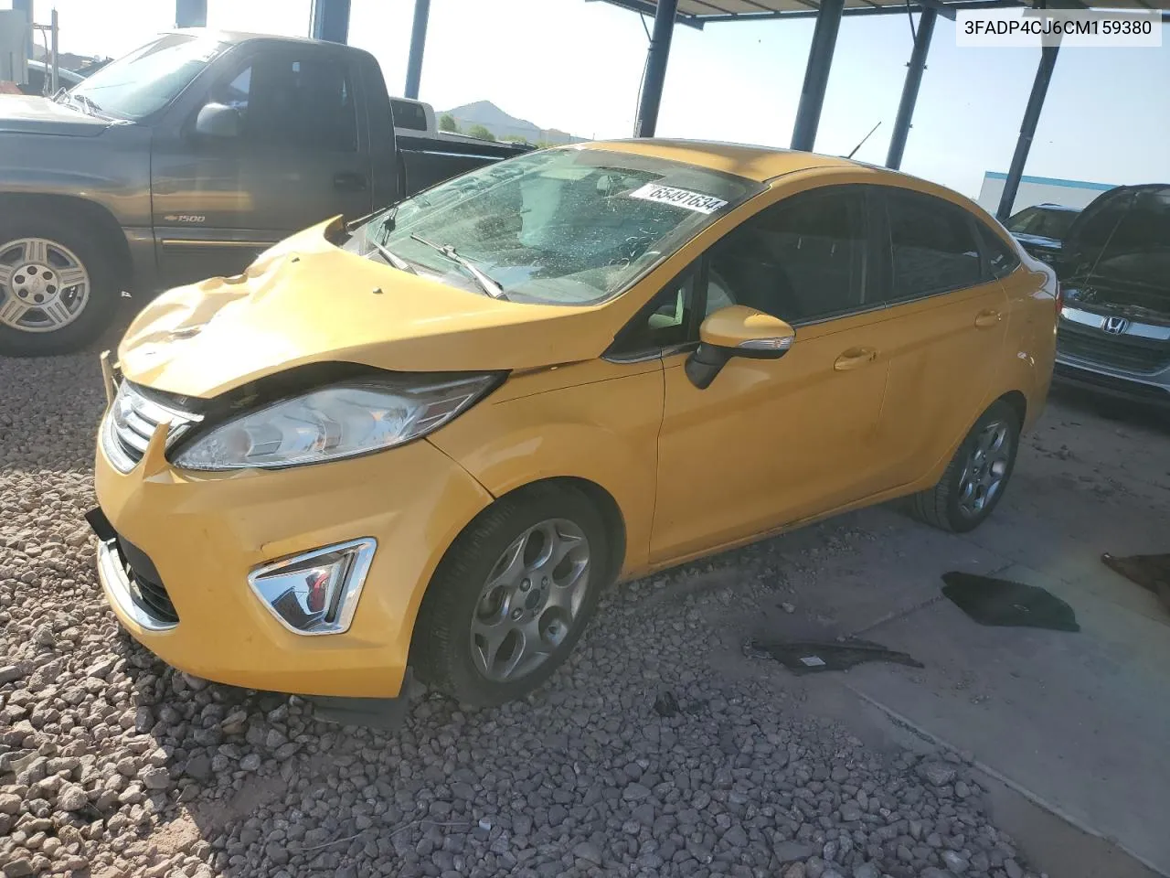 2012 Ford Fiesta Sel VIN: 3FADP4CJ6CM159380 Lot: 67084674