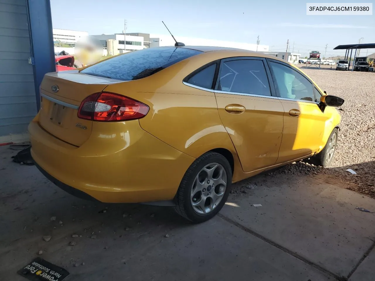 2012 Ford Fiesta Sel VIN: 3FADP4CJ6CM159380 Lot: 67084674