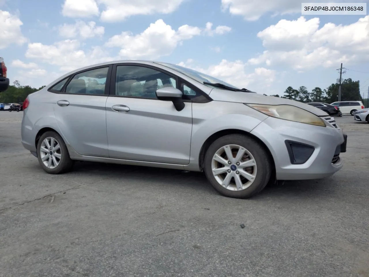 2012 Ford Fiesta Se VIN: 3FADP4BJ0CM186348 Lot: 67740084