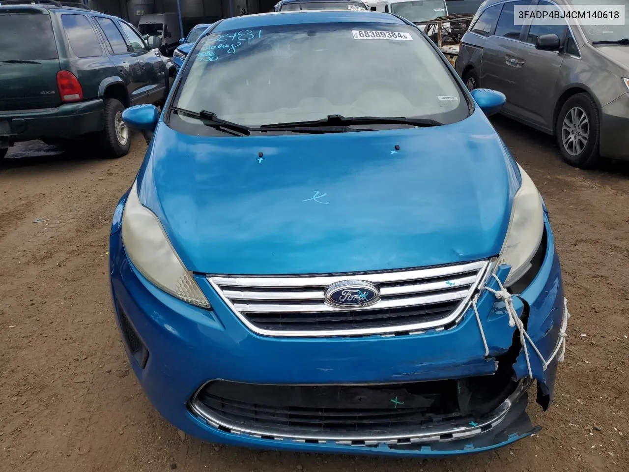 2012 Ford Fiesta Se VIN: 3FADP4BJ4CM140618 Lot: 68389384