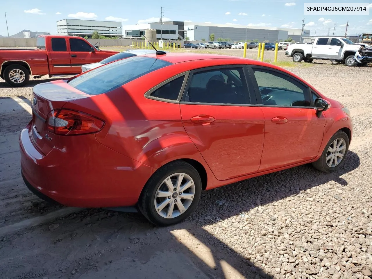 2012 Ford Fiesta Sel VIN: 3FADP4CJ6CM207914 Lot: 68931034