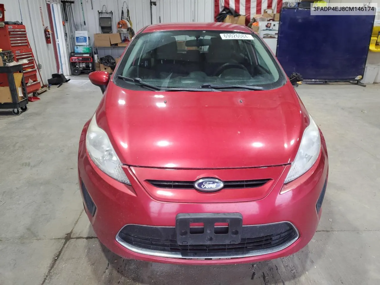 2012 Ford Fiesta Se VIN: 3FADP4EJ8CM146174 Lot: 69026084