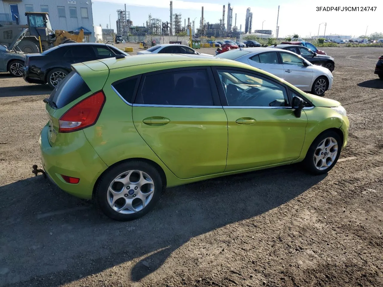 2012 Ford Fiesta Ses VIN: 3FADP4FJ9CM124747 Lot: 69292694