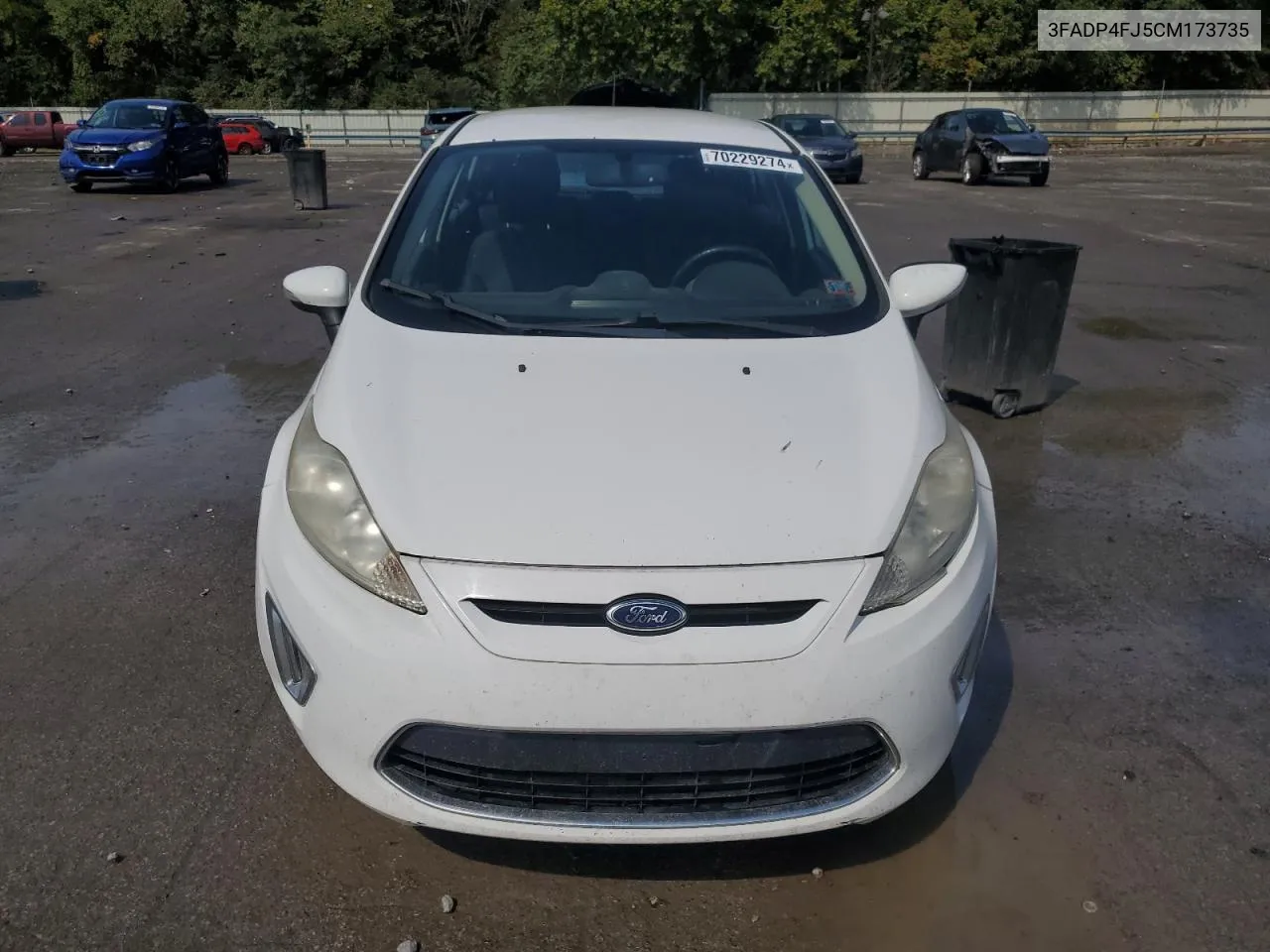 2012 Ford Fiesta Ses VIN: 3FADP4FJ5CM173735 Lot: 70229274