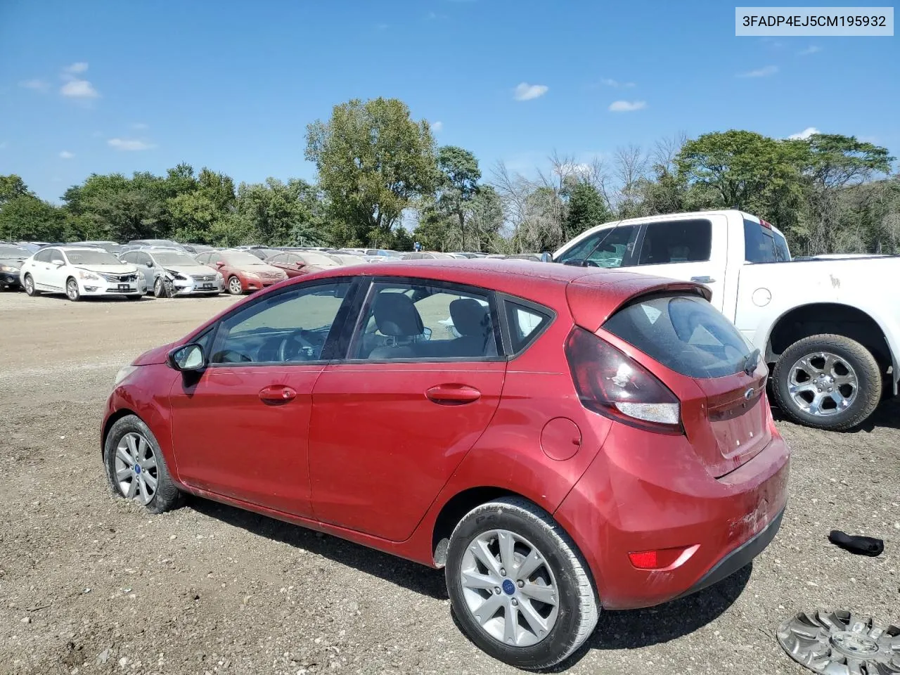 2012 Ford Fiesta Se VIN: 3FADP4EJ5CM195932 Lot: 70797524